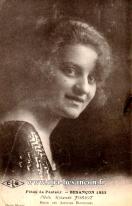 Carte postale ancienne - Fêtes de Pasteur. - BESANÇON 1923 - Melle Rolande JORIO...