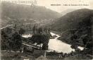 Carte postale ancienne - BESANÇON - Vallée de Casamène &amp; Ile Malpas