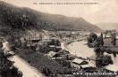 Carte postale ancienne - 152 - BESANÇON - L'Usine à Gaz et la Vallée de Casamène
