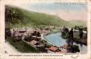 Carte postale ancienne - BESANÇON - L'Usine à Gaz et la Vallée de Casamène