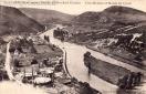 Carte postale ancienne - 391. Besançon - Vallée du Doubs à Velotte - L'Ile Malpa...