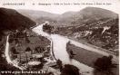 Carte postale ancienne Besançon - B. F. Lux - LA FRANCHE-COMTÉ - 22 - Besançon - Vallée du Doubs à Velotte, l'île Malpas et Route de Lyon
