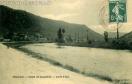 Carte postale ancienne - Besançon. - Vallée de Casamène. - Usine à Gaz.