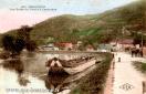 Carte postale ancienne - 166. BESANÇON - Les Bords du Doubs à Casamène