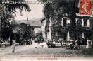 Carte postale ancienne - Restaurant PAUSET-FLEURET, à VELOTTE près BESANÇON - Te...