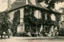 Carte postale ancienne - Restaurant PAUSET-FLEURET, à VELOTTE, près BESANÇON - R...
