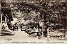 Carte postale ancienne - VELOTTE-BESANÇON - Restaurant PAUSET-FLEURET - Entrée d...