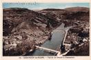 Carte postale ancienne - 13. - BESANÇON-les-BAINS. - Vallée du Doubs à Casamène.