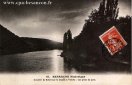 Besançon historique coucher de soleil sur le doubs à velotte ; vue prise du pont