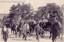 Carte postale ancienne - BESANÇON. - Fêtes des 13, 14 et 15 Août 1910 - Le Prési...