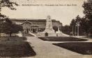 Carte postale ancienne - 391. - BESANÇON-les-BAINS. - Monument aux Morts et Gare...
