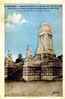 Carte postale ancienne - 29. BESANÇON - Monument élevé à la mémoire des 1531 Bis...