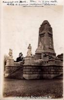 Carte postale ancienne - Monument aux Morts - Place de la gare Viotte. La Ville ...