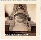 Carte postale ancienne - BESANÇON - Monument aux morts de la gare Viotte - année...