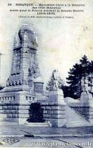 Carte postale ancienne - 25. - BESANÇON. - Monument élevé à la mémoire des 1531 ...