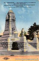 Carte postale ancienne - 25. - BESANÇON. - Monument élevé à la mémoire des 1531 ...