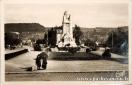 Carte postale ancienne - 129 Besançon - La Place de la Gare