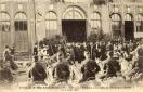 Carte postale ancienne - Arrivée de Mr BRIAND, Ministre de l'Instruction Publiqu...