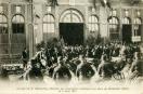 Carte postale ancienne - Arrivée de Mr BRIAND, Ministre de l'Instruction Publiqu...