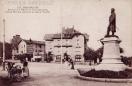 Carte postale ancienne - 121. BESANÇON - Statue du Général Jeanningros et les Hô...
