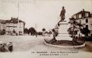 Carte postale ancienne - 174 - BESANÇON - Statue du Général Jeanningros et Avenu...