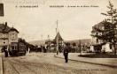 Carte postale ancienne - 11 - EN FRANCHE-COMTÉ BESANÇON - Avenue de la Gare (Vio...