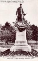 Carte postale ancienne - 61 BESANÇON. - Statue du Général Jeanningros.