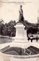 Carte postale ancienne - BESANÇON - Statue du Général JEANNINGROS - LAFAUCHEG, S...