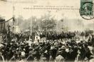 Carte postale ancienne - BESANÇON - Les Fêtes des 14 15 et 16 Août 1909 - Défilé...