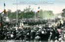 Carte postale ancienne - BESANÇON - Les Fêtes des 14 15 et 16 Août 1909 - Défilé...