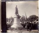 Carte postale ancienne - BESANÇON - Fêtes d'août 1909 - Inauguration de la statu...