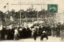 Carte postale ancienne - BESANÇON - Les Fêtes des 14 15 et 16 Août 1909 - Défilé...