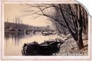 Carte postale ancienne - BESANÇON - Le pont de Bregille et le pont des Canotiers...