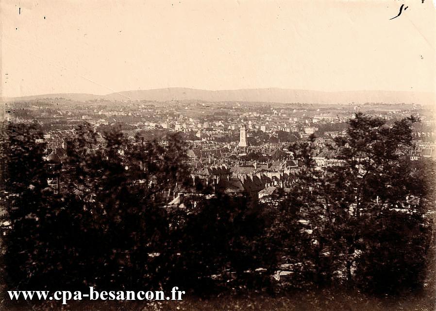Besançon pris de planoise juin 1888