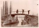 Carte postale ancienne - BESANÇON - Le Petit Pont de Chamars - Garde d'Eau