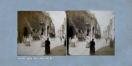 Carte postale ancienne - BESANÇON - Grande rue et Hôtel de Ville