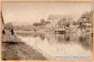 Carte postale ancienne - BESANÇON - Quai d'Arènes - 1878