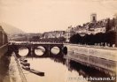Carte postale ancienne - BESANÇON - Le pont de Battant - 20 juin 1890