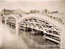 Besançon construction du pont st pierre 1884