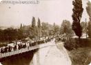Carte postale ancienne - Besançon - Le Pont de la République