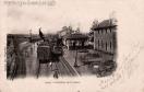 Carte postale ancienne Besançon - Reuchet - Lure. - Intérieur de la Gare.