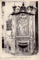 Carte postale ancienne Besançon - Teulet - 3. - Abbaye de MONTBENOIT - Le Baptistère, (XVIIIe siècle)