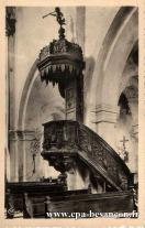 Carte postale ancienne Besançon - Combier - Montbenoit - La Chaire de l'Abbaye