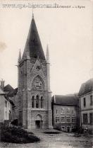 Carte postale ancienne Besançon - Ch. SIMON - 899. MONTBENOIT - L’Église