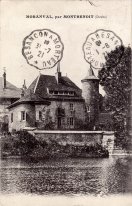 Carte postale ancienne Besançon - Teulet - MORANVAL, par MONTBENOIT (Doubs)