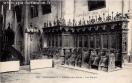 Carte postale ancienne Besançon - Ch. SIMON - 901. MONTBENOIT - intérieur de l'Eglise - Les Stalles