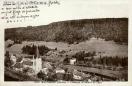 Carte postale ancienne Besançon - Helbey - 3278. MONTBENOIT (Doubs) - L'Abbaye et Centre du Pays